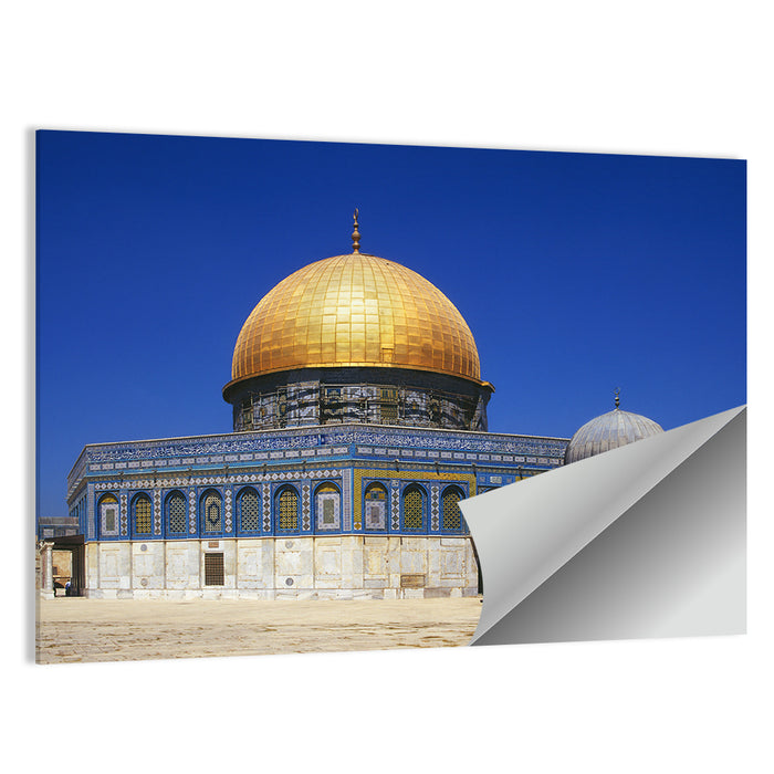 Golden Dome of the Rock, Jerusalem Wall Art as a poster print