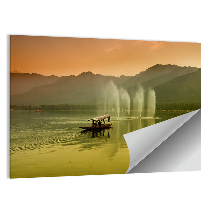 Dal Lake Srinagar Wall Art as a poster print