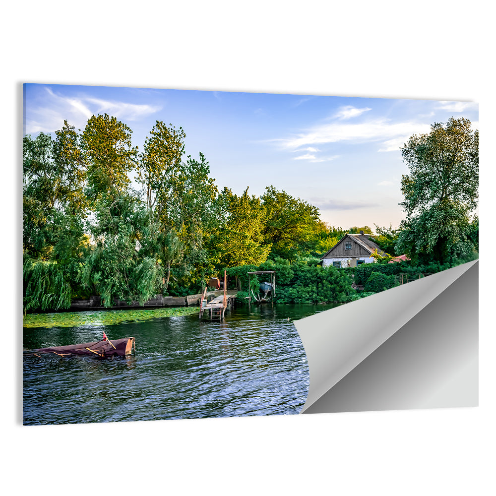 Konka River Golden Hour Wall Art
