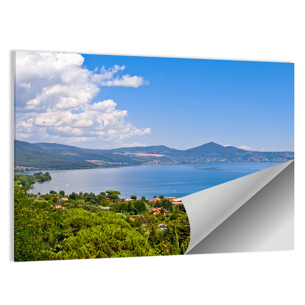 Lake Bracciano View Wall Art