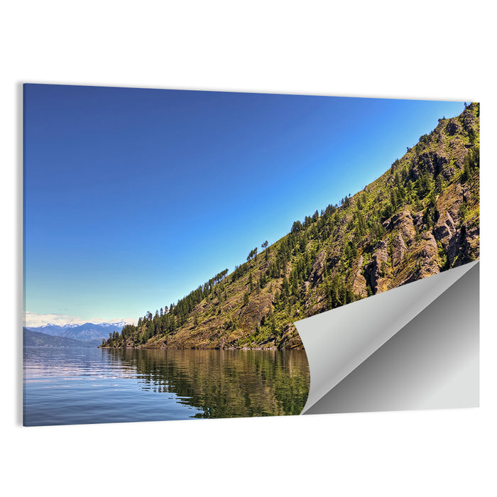Monarch Mountains Lake Wall Art as a poster print