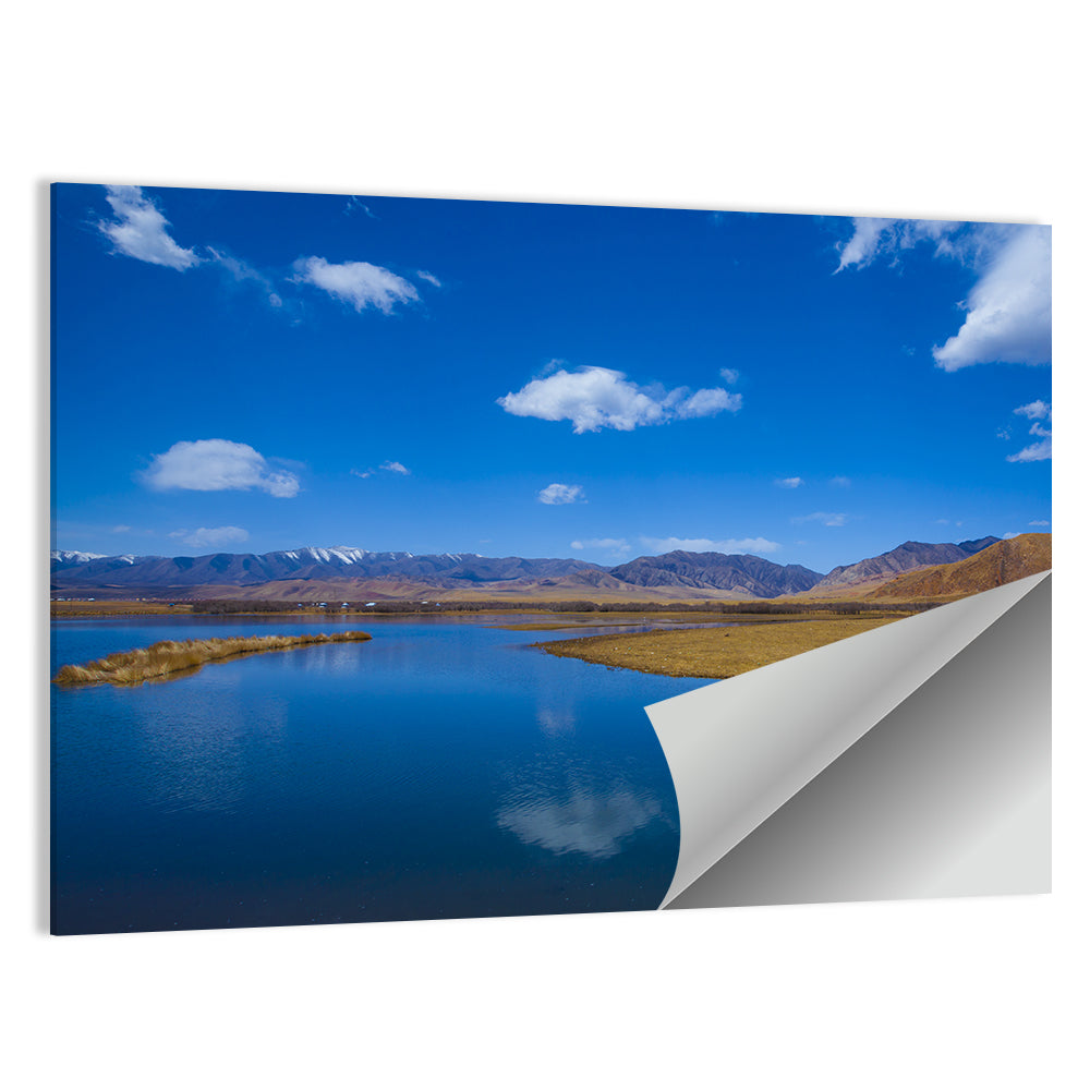 Clear Blue Lake China Wall Art