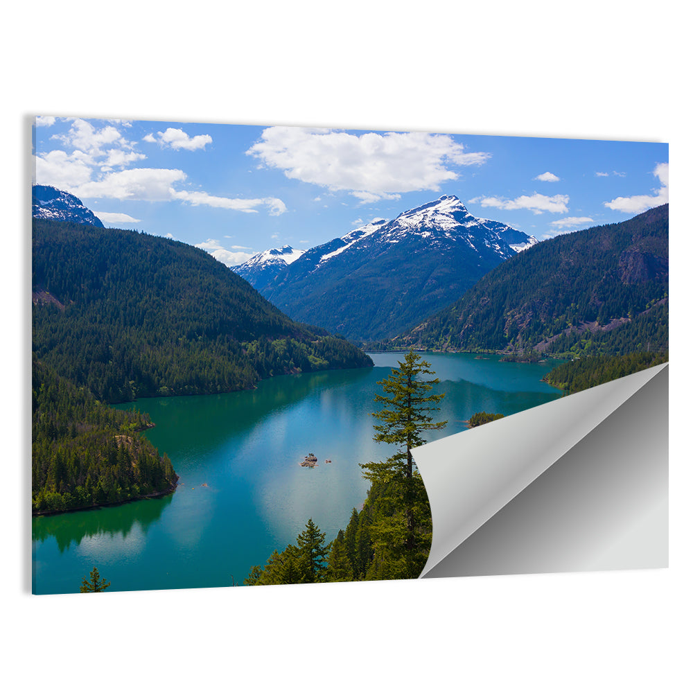 Diablo Lake Reflections Wall Art