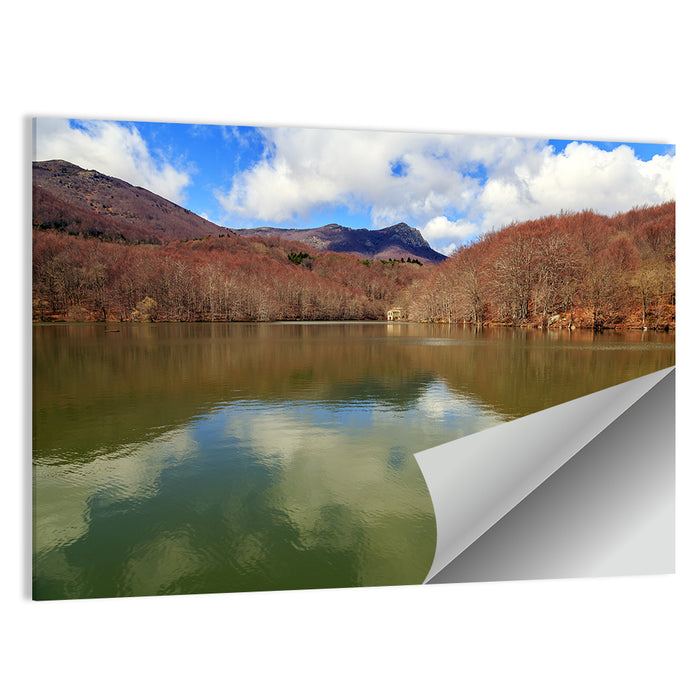 Lake Santa Fe Montseny Wall Art as a poster print