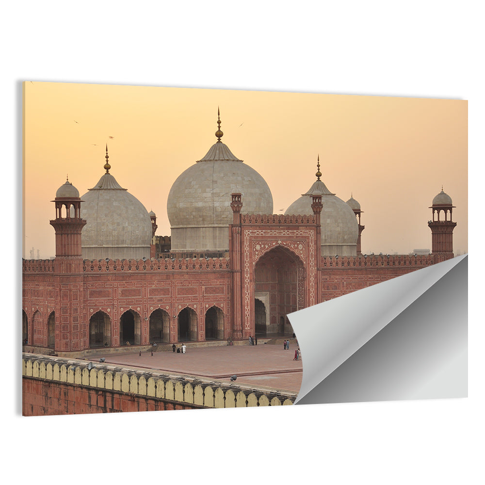 Badshahi Mosque at Sunset Wall Art