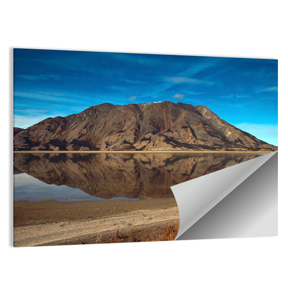 Rocky Peak Reflection, Kluane Lake Wall Art