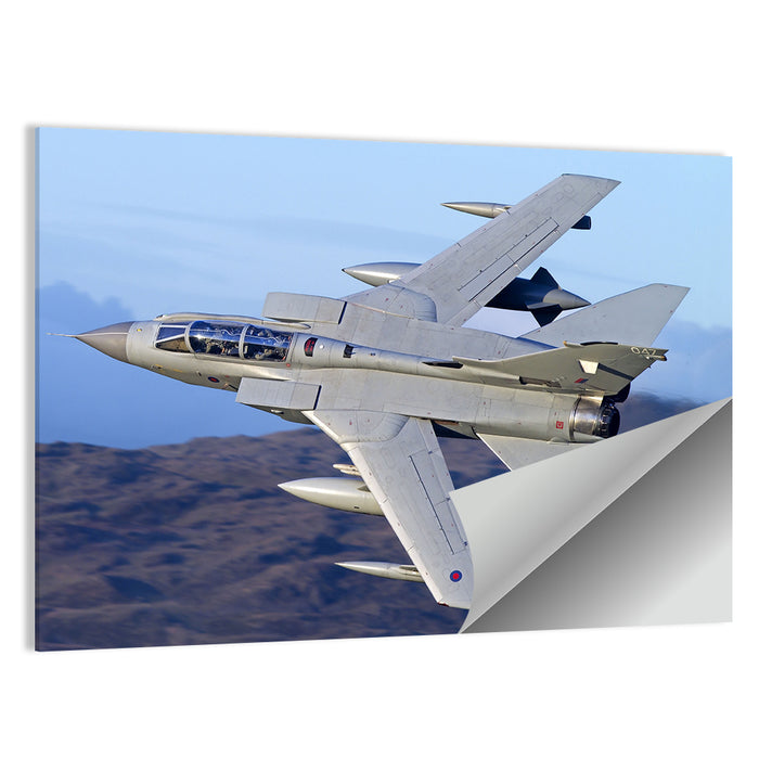 Tornado Gr4 in Flight Wall Art as a poster print