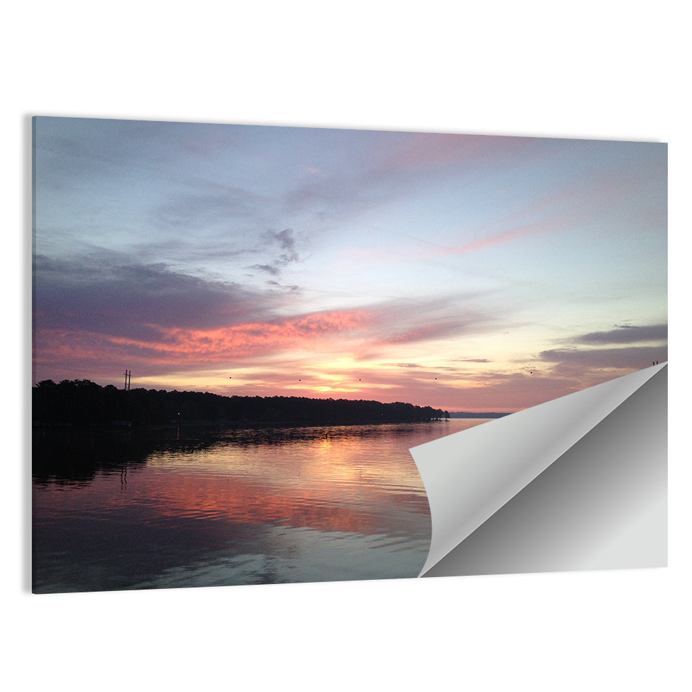 Lake Eufaula Sunset Wall Art