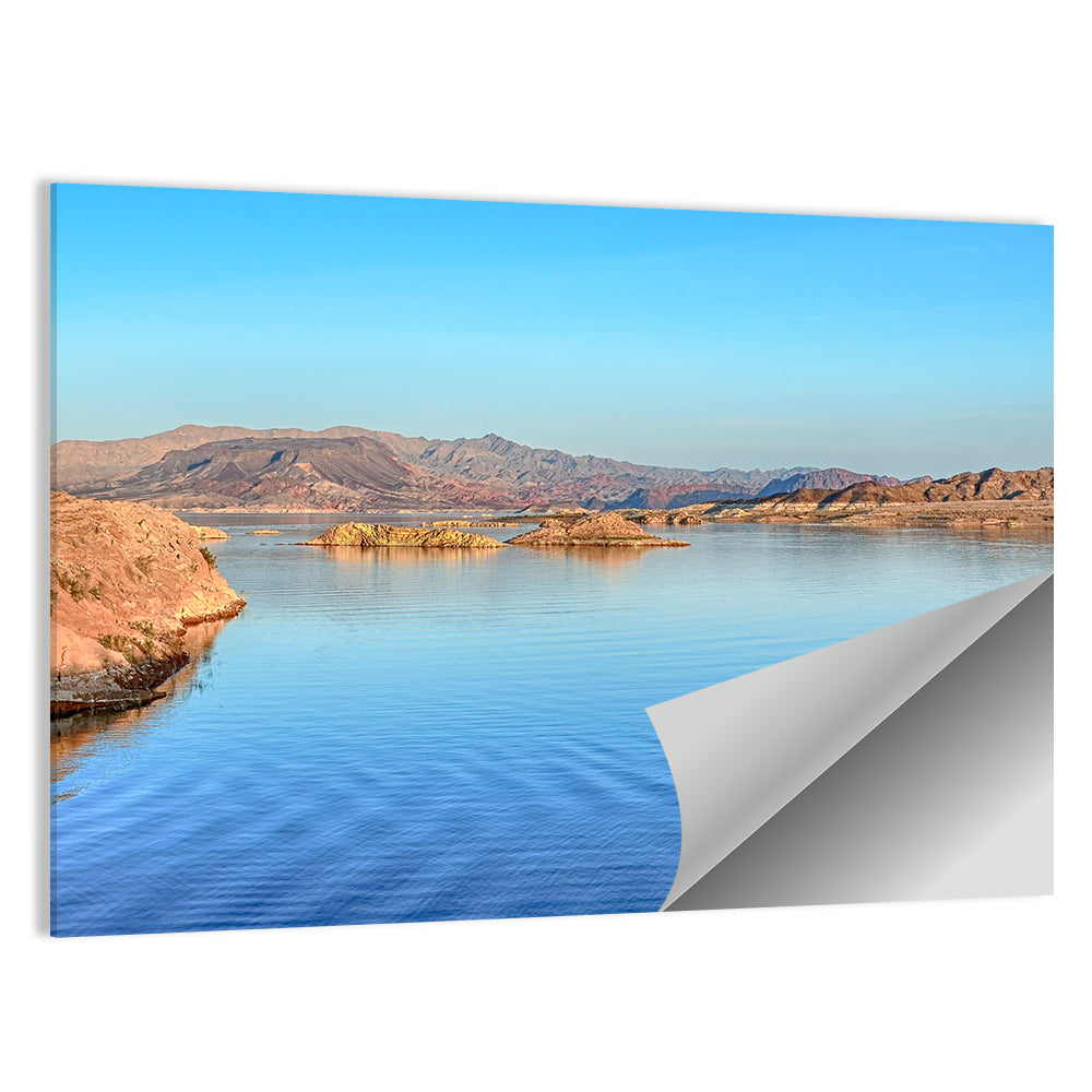 Lake Mead Rocky Shoreline Wall Art
