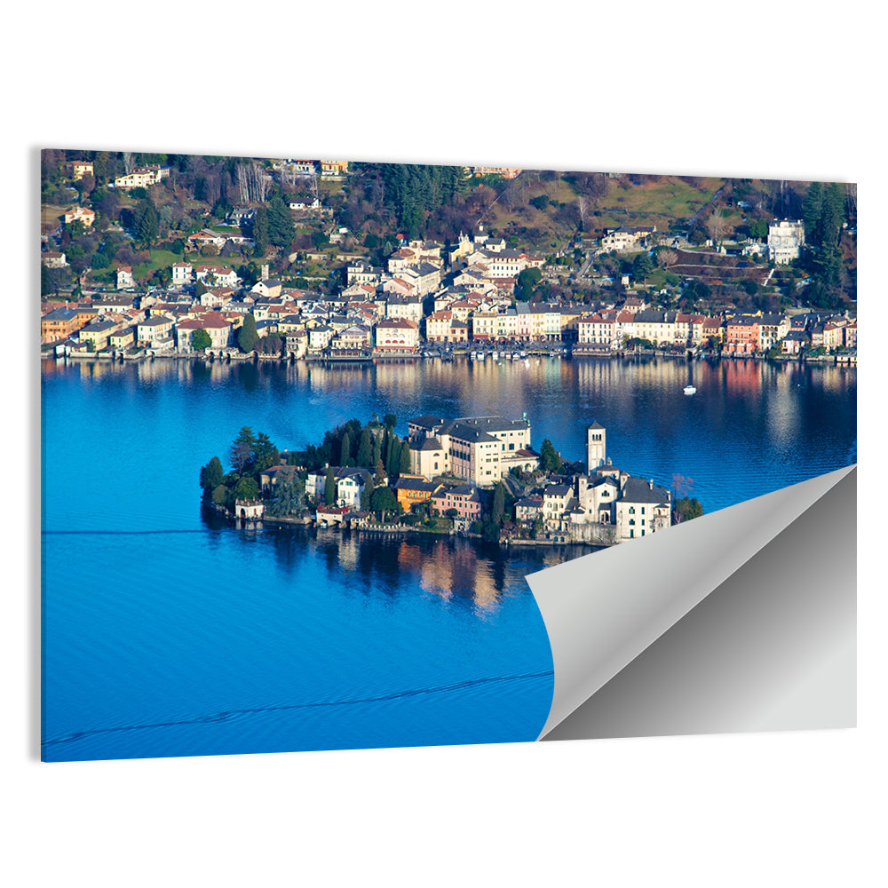 Isola San Giulio, Lake Orta Wall Art
