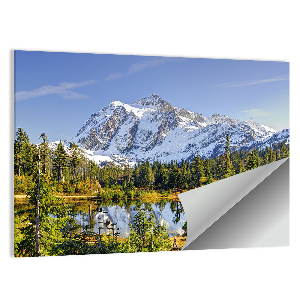 Mount Shuksan Lake Reflection Wall Art