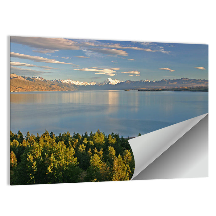 Lake Pukaki Reflections with Mount Cook Wall Art as a poster print