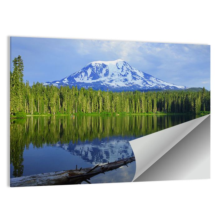 Mount Adams Reflection at Takhlakh Lake Wall Art as a poster print