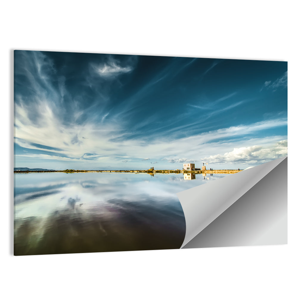 Nubia Salt Pans Reflection Wall Art