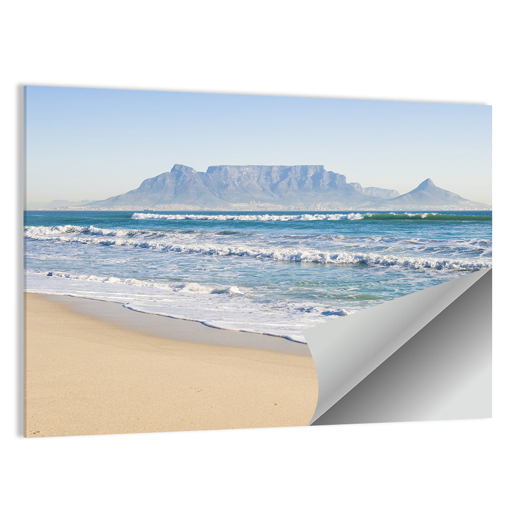 Table Mountain Cape Town Wall Art, poster print, landscape