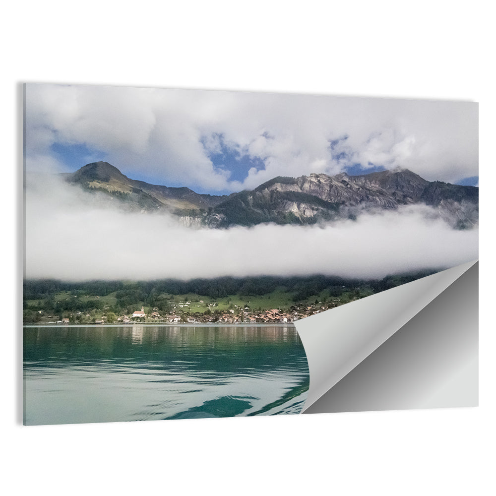 Lake Brienz Reflection Wall Art