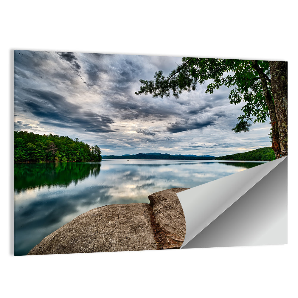 Lake Jocassee Reflections Wall Art