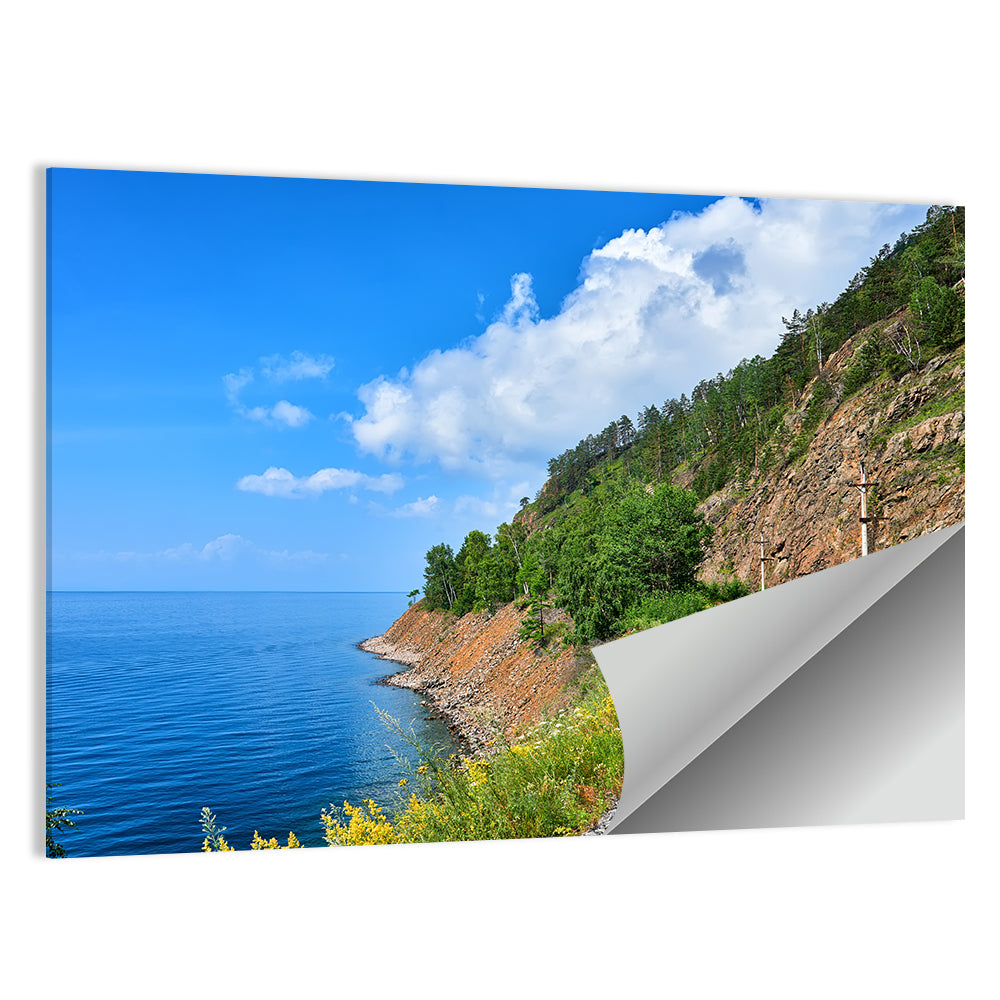 Circum Baikal Track by Lake Wall Art