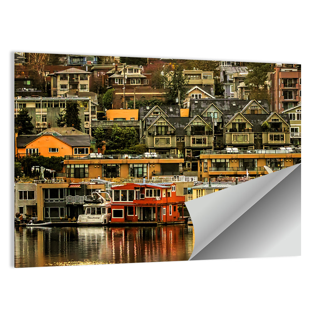 South Lake Union Reflections Wall Art