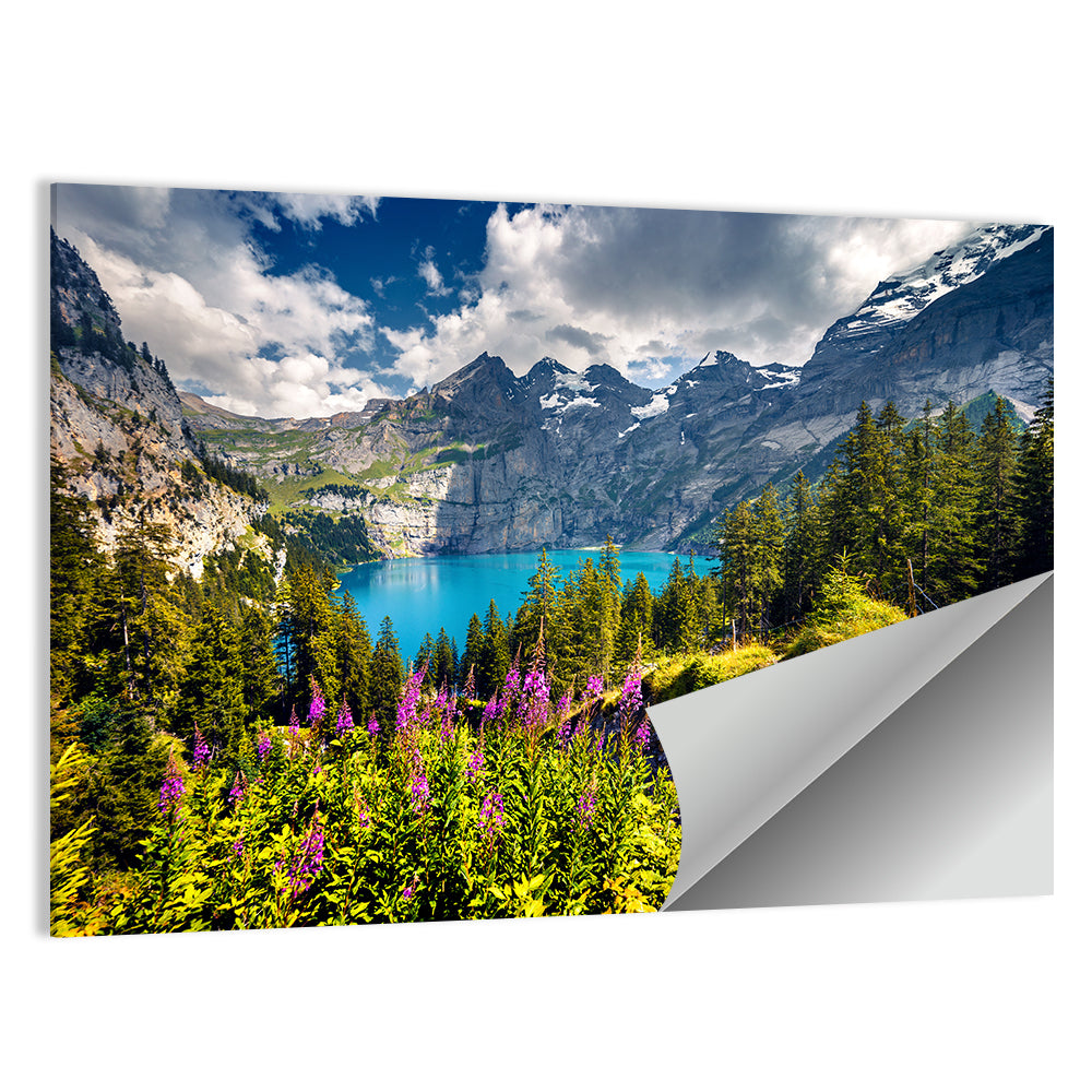 Oeschinensee Summer Landscape Wall Art