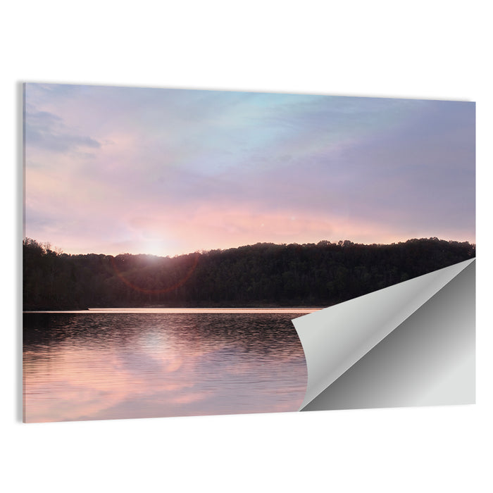 Lake Cumberland Sunset Wall Art as a poster print
