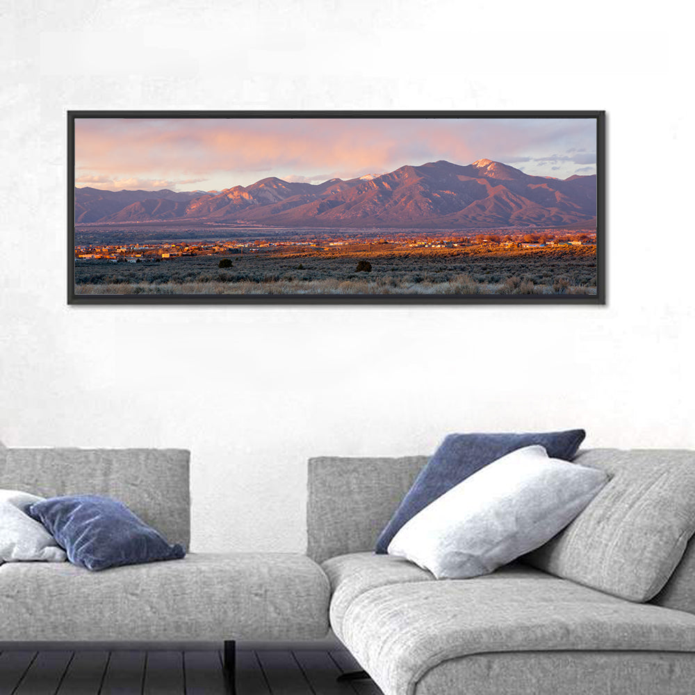 Taos Valley Sunset Wall Art
