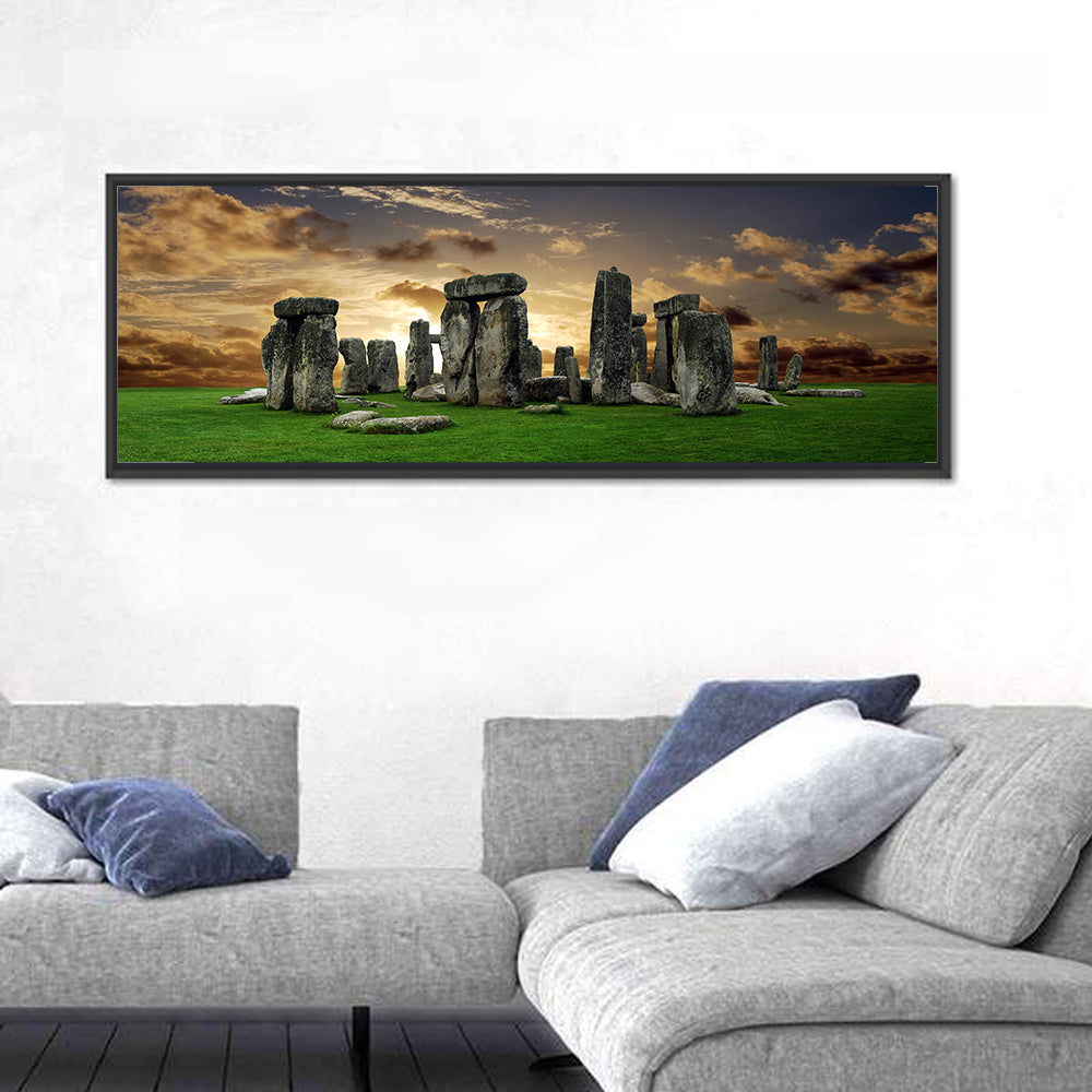 Stonehenge at Sunset Wall Art