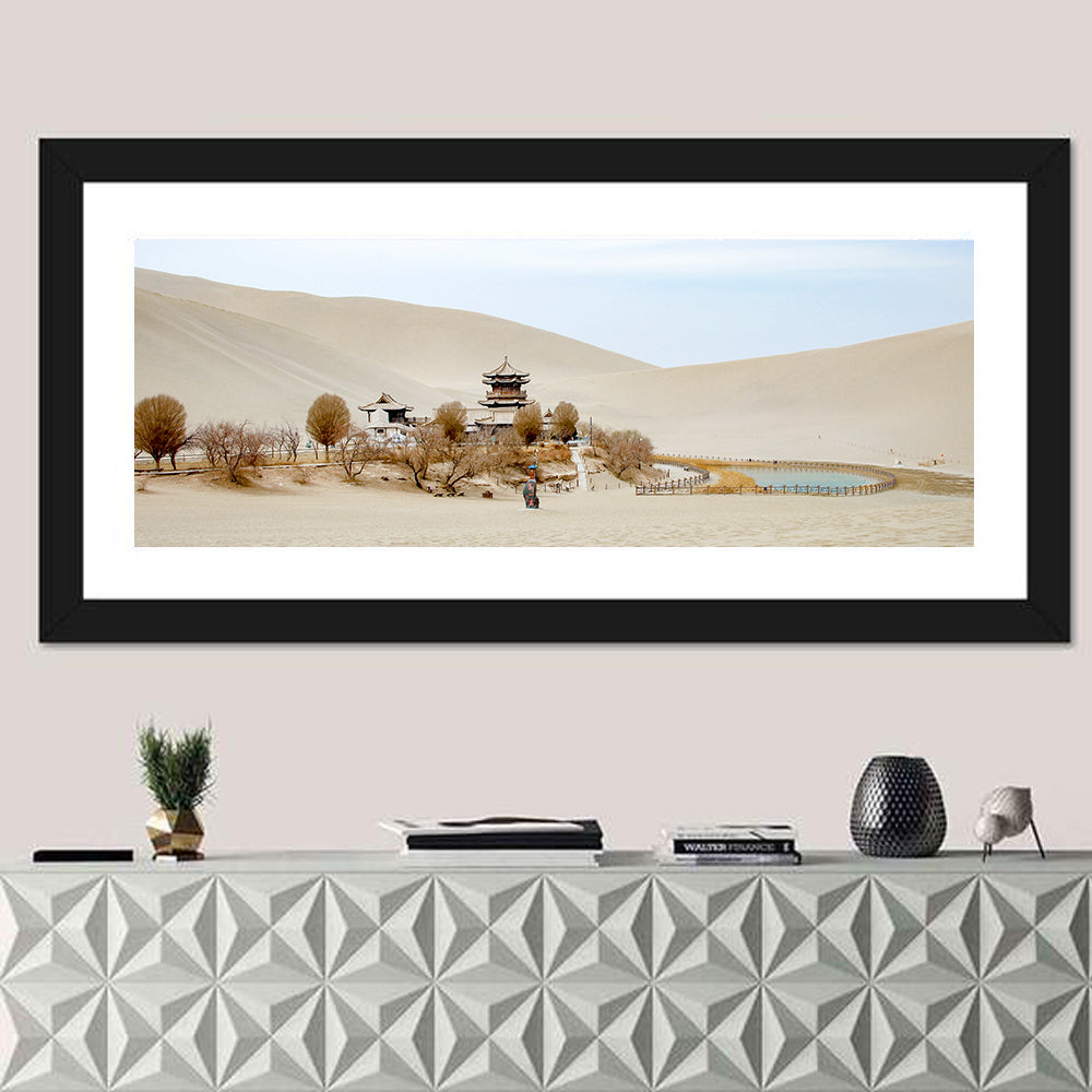 Crescent Lake Temple Dunes Wall Art