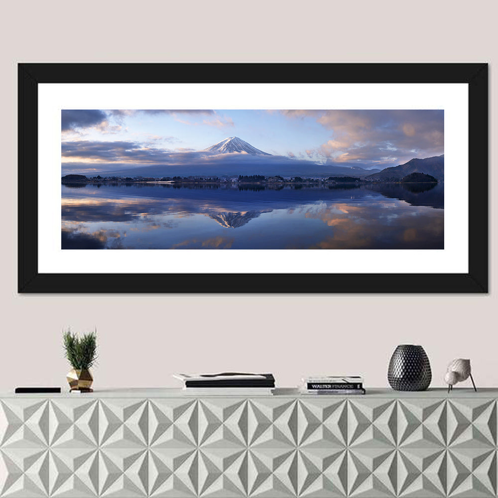 Mount Fuji Reflection at Lake Kawaguchi Wall Art