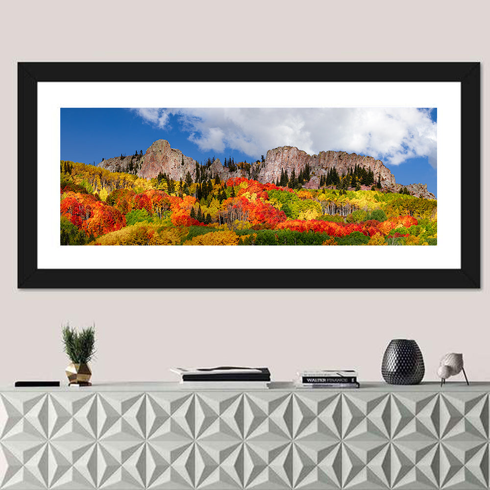 Colorado Rocky Mountains in Autumn Wall Art