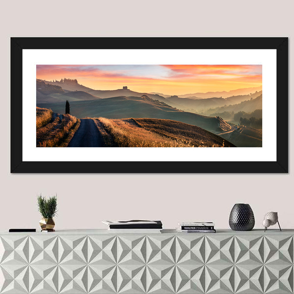 Country Road in Tuscany Wall Art