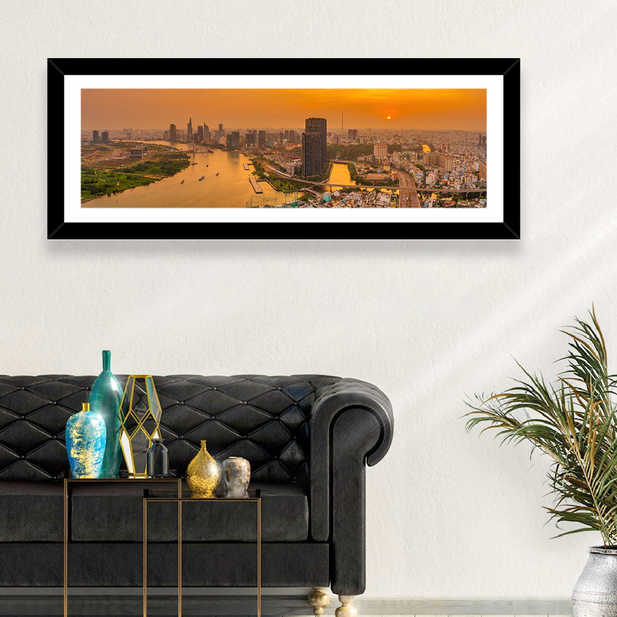 Landmark 81 Golden Hour Skyline Wall Art