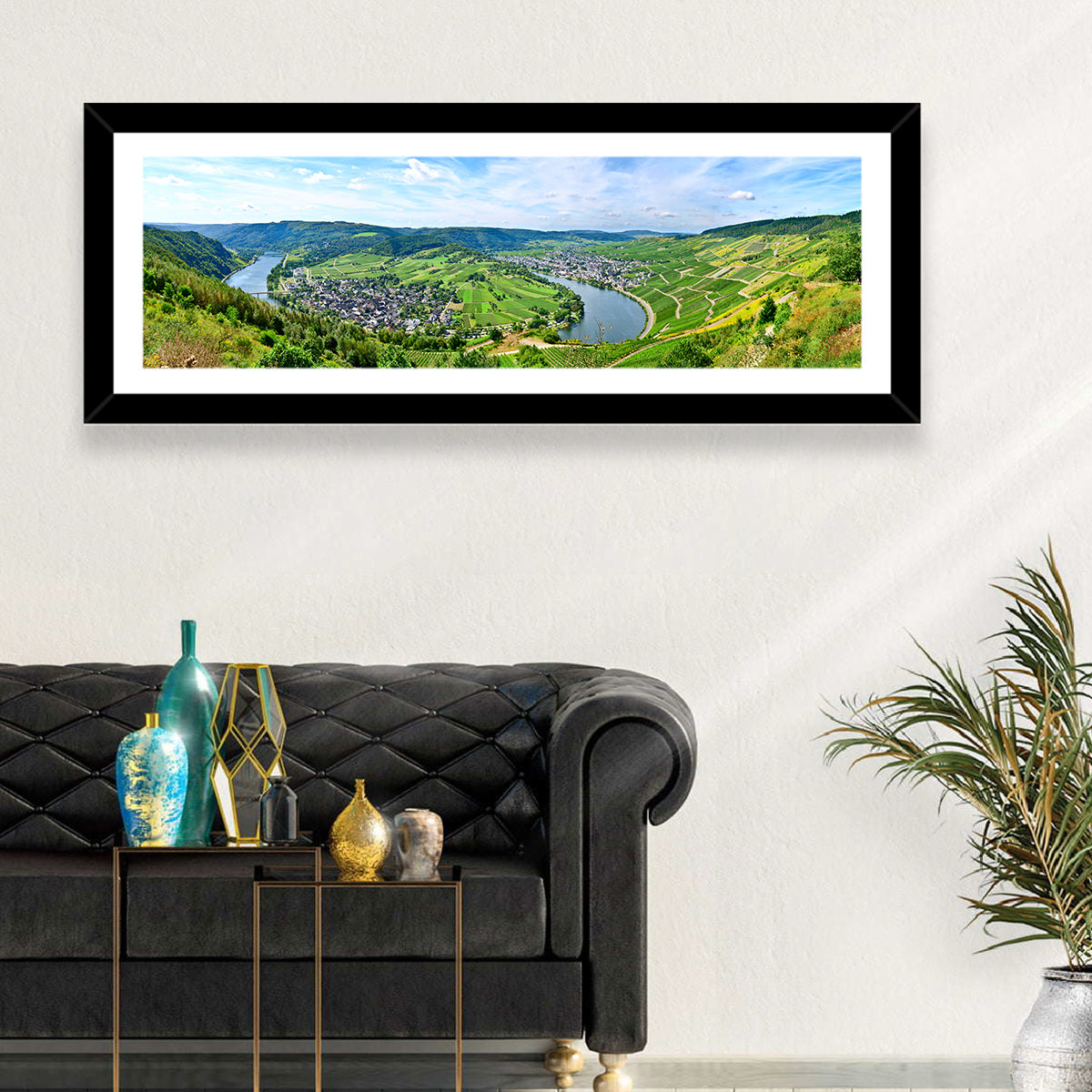 Moselle River at Bernkastel-kues Wall Art