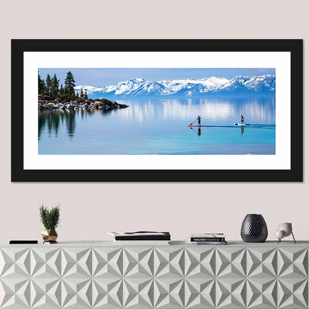 Lake Tahoe Paddleboarders Wall Art