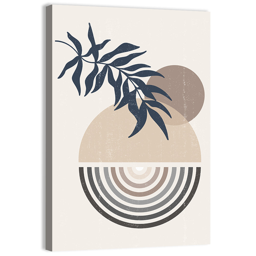 Spheres and Leaves Wall Art, canvas print, portrait
