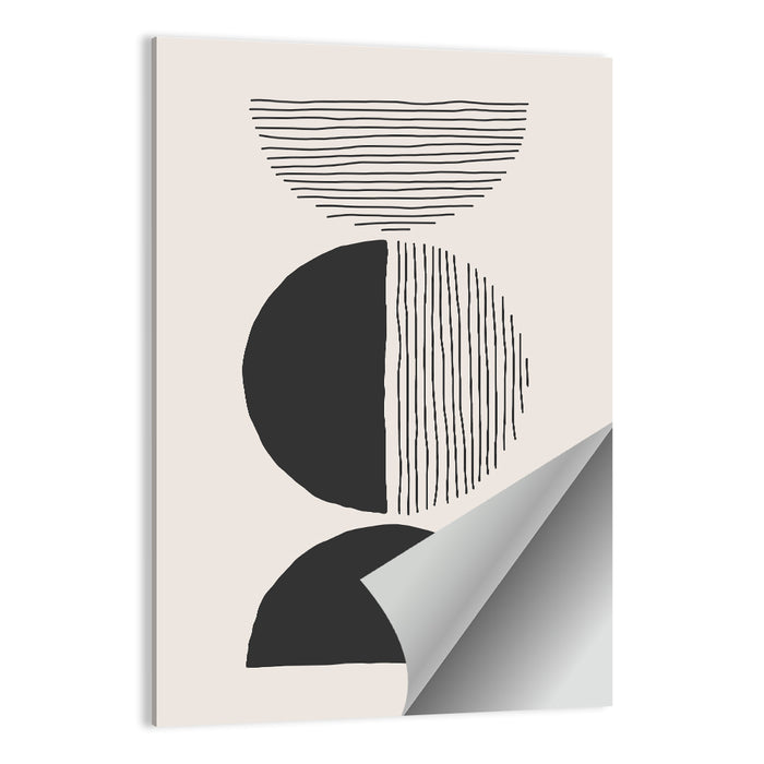 Moon Transition Wall Art as a poster print