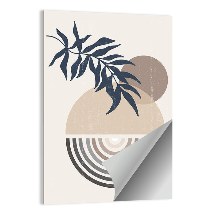 Spheres and Leaves Wall Art as a poster print