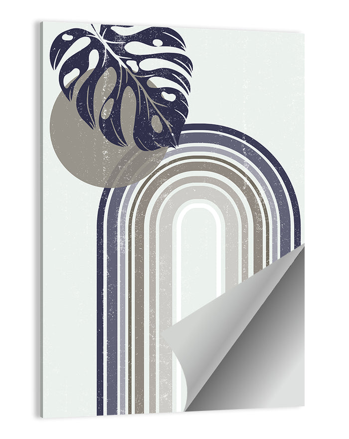 Door to Heaven Boho Abstract Wall Art as a poster print