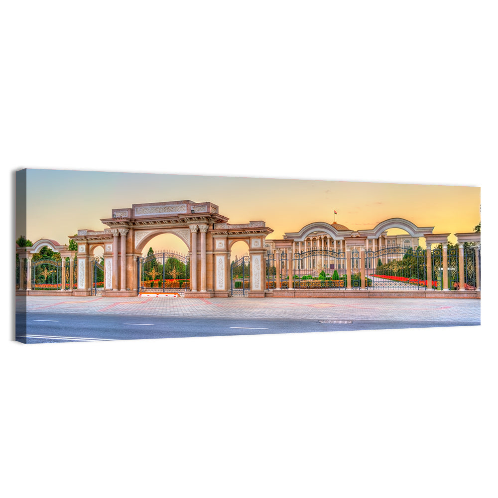 Palace of Nations, Dushanbe Wall Art, canvas print, panoramic