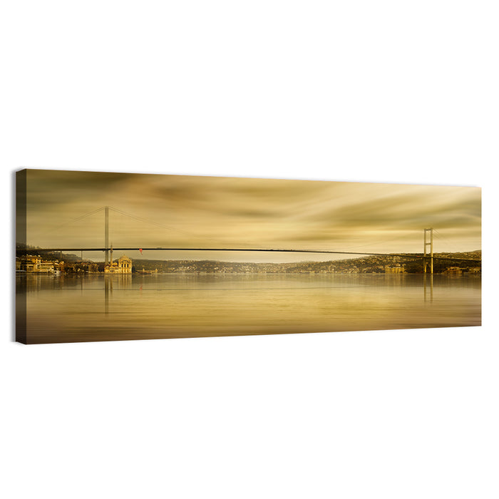 Bosphorus Bridge at Ortakoy Wall Art as a canvas print