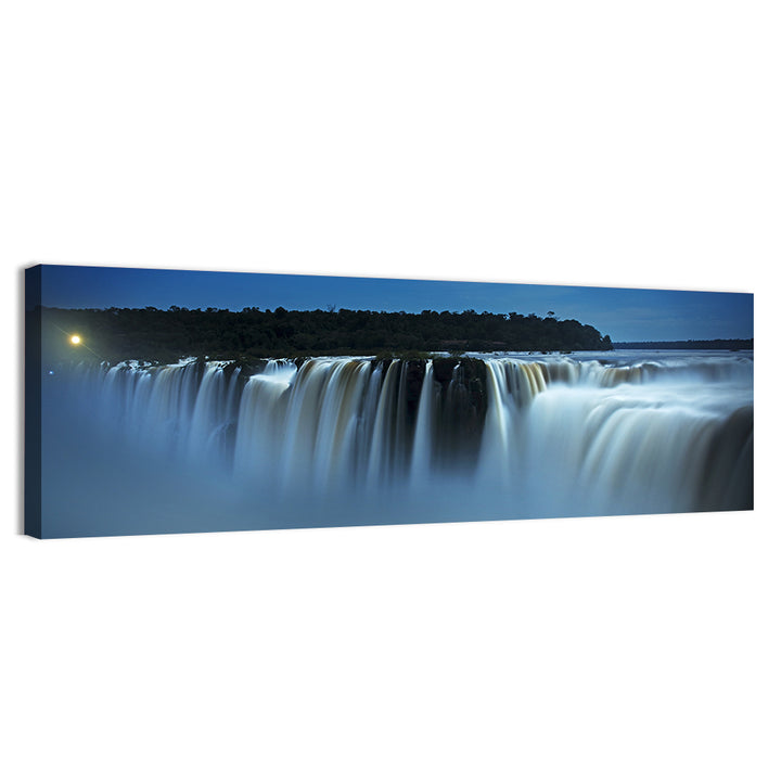 Moonlit Iguazu Falls Wall Art