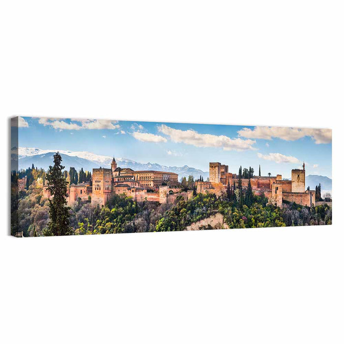 Alhambra of Granada Wall Art as a canvas print