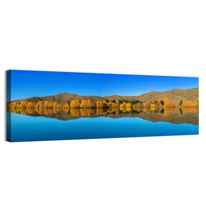 Lake Ruataniwha Wall Art as a canvas print