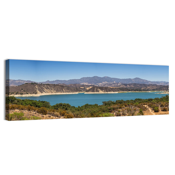 Lake Cachuma Wall Art as a canvas print