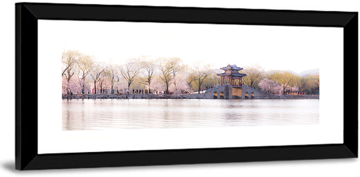 Summer Palace Bridge, Beijing Wall Art as a framed print