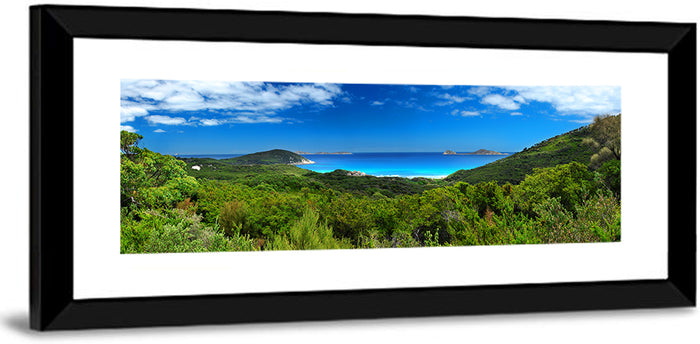 Wilsons Promontory Coastal Panorama Wall Art as a framed print