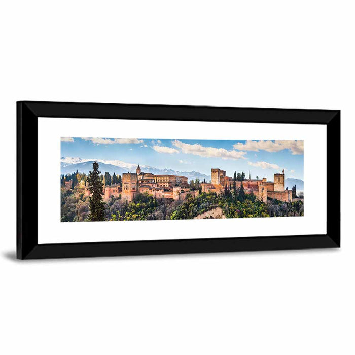 Alhambra of Granada Wall Art as a framed print