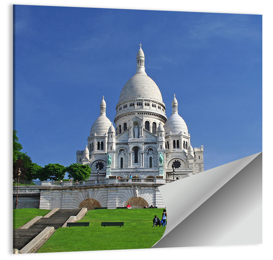 Sacre Coeur Basilica Steps, Paris Wall Art