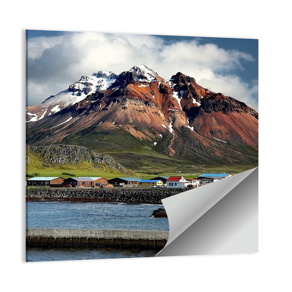 East Fjords Harbor Village Wall Art
