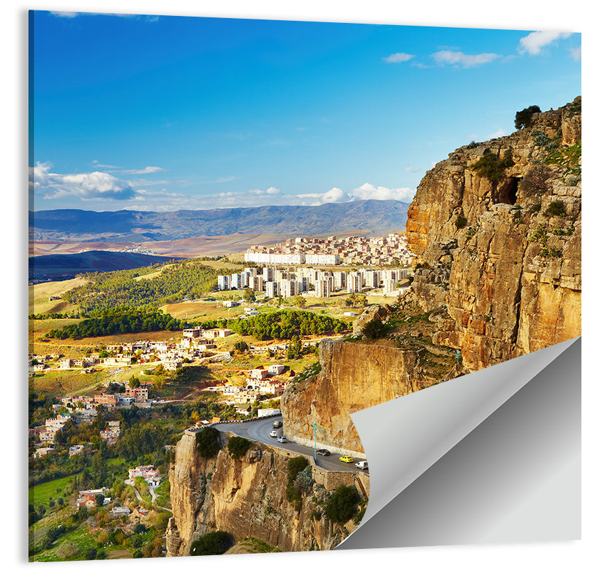 Constantine Cliffside at Golden Hour Wall Art